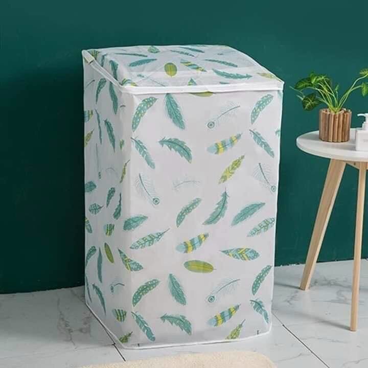 Bọc trùm máy giặt chống thấm ( dưới 10kg) mẫu mới loại dày dùng được cả cửa đứng và cửa ngang