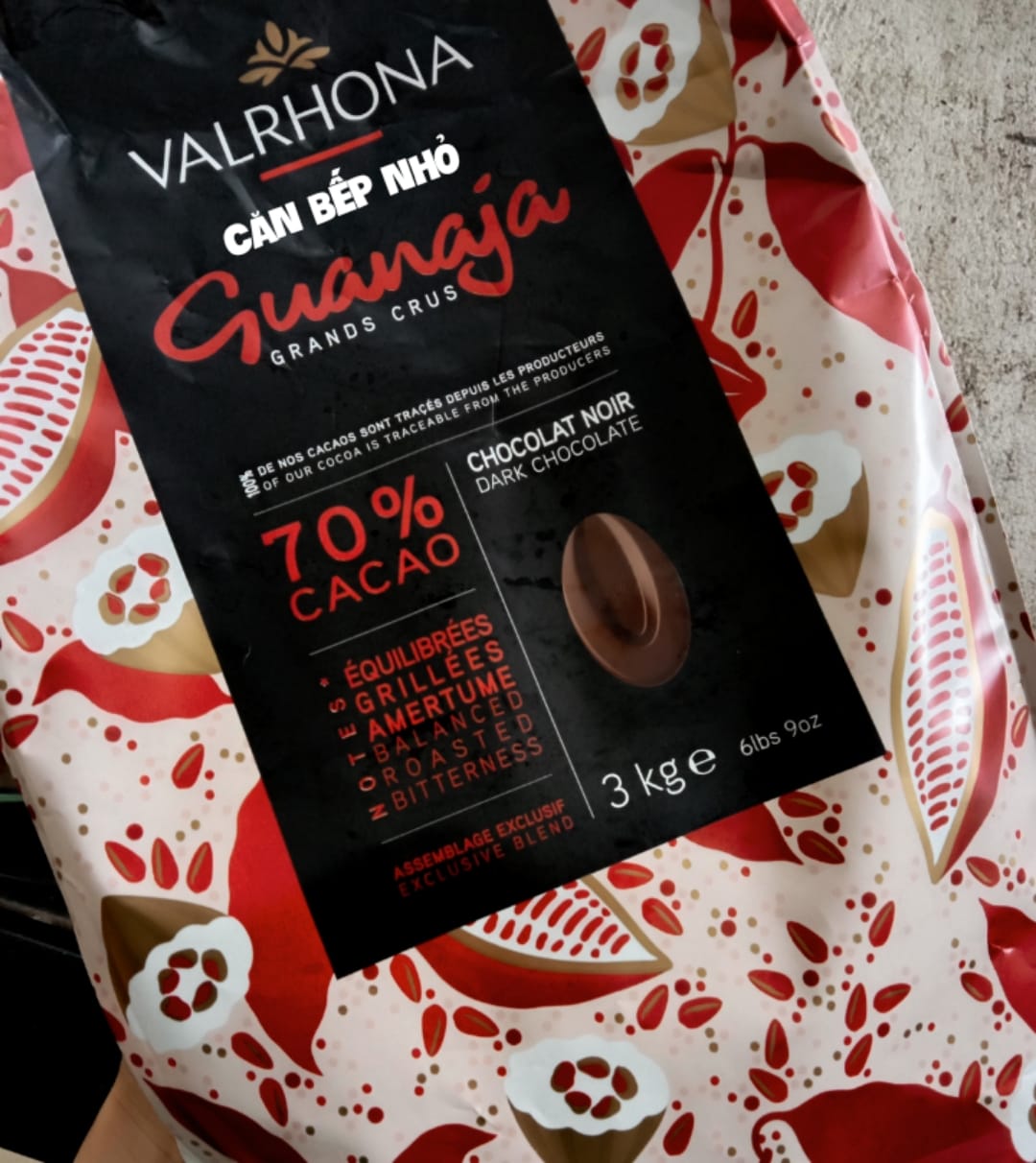 Chocolate cao cấp valrhona đầy đủ các vị - hũ dùng thử 150g