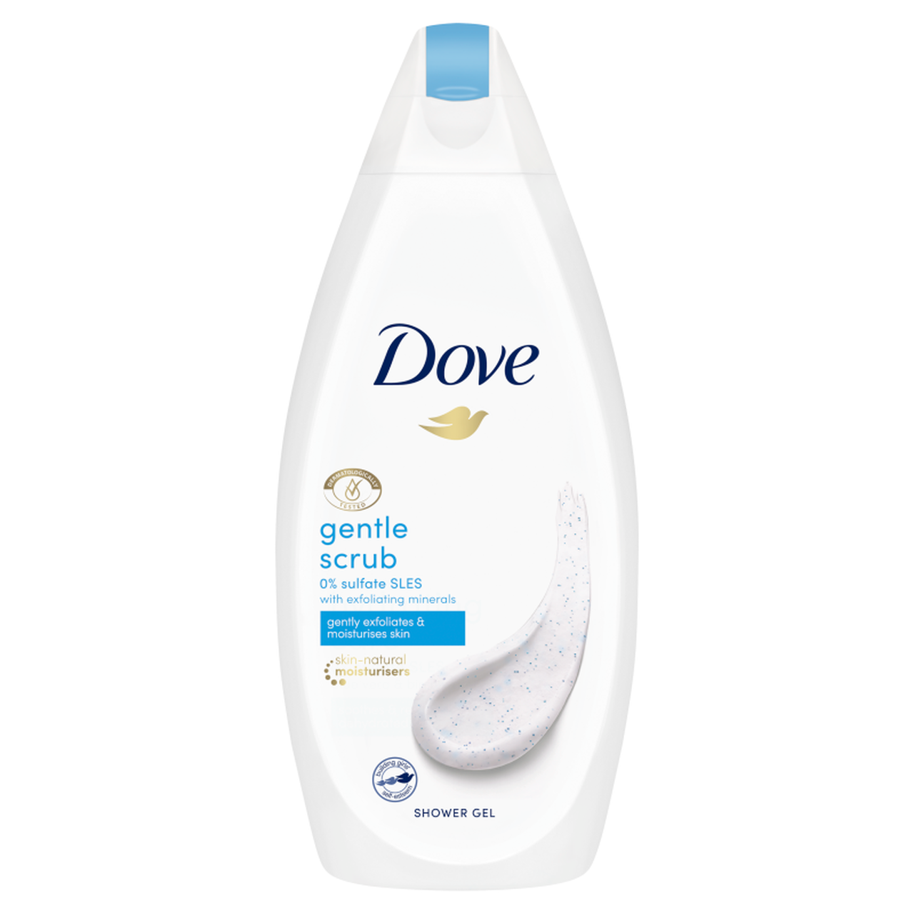Sữa tắm Dove gentle scrub body wash 500ml