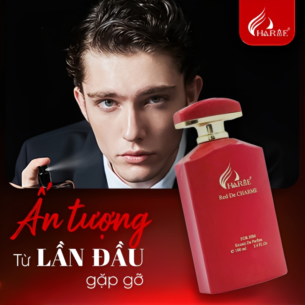 Nước hoa nam RED DE CHAM 100ML nam tính lịch lãm