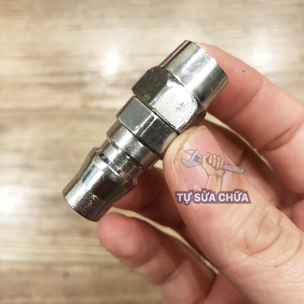 Đầu nối nhanh khí nén ren ngoài Kouritsu Japan cỡ 1/4" K.SP-20PM