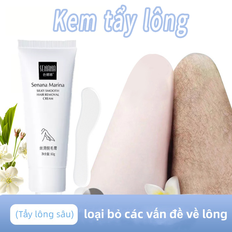 Kem tẩy vùng kínkem tẩy lông vùng cườitẩy lông vĩnh viễn60mlTẩy lông bằng thảo dược không để lại vết đen An toàn không đau hiệu quả nhanh chóng cự tuyệt lông cứng và đen Kem tẩy lông dành cho mọi loại da