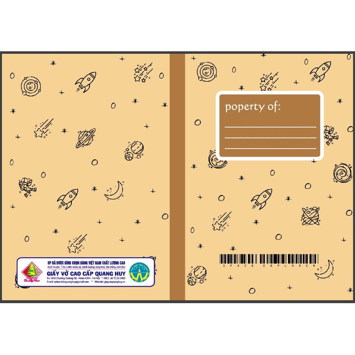 Combo 10 Quyển Vở Kpop 64 Trang Quang Huy Kẻ Ngang Duplex- bìa đẹp giấy trắng tự nhiên