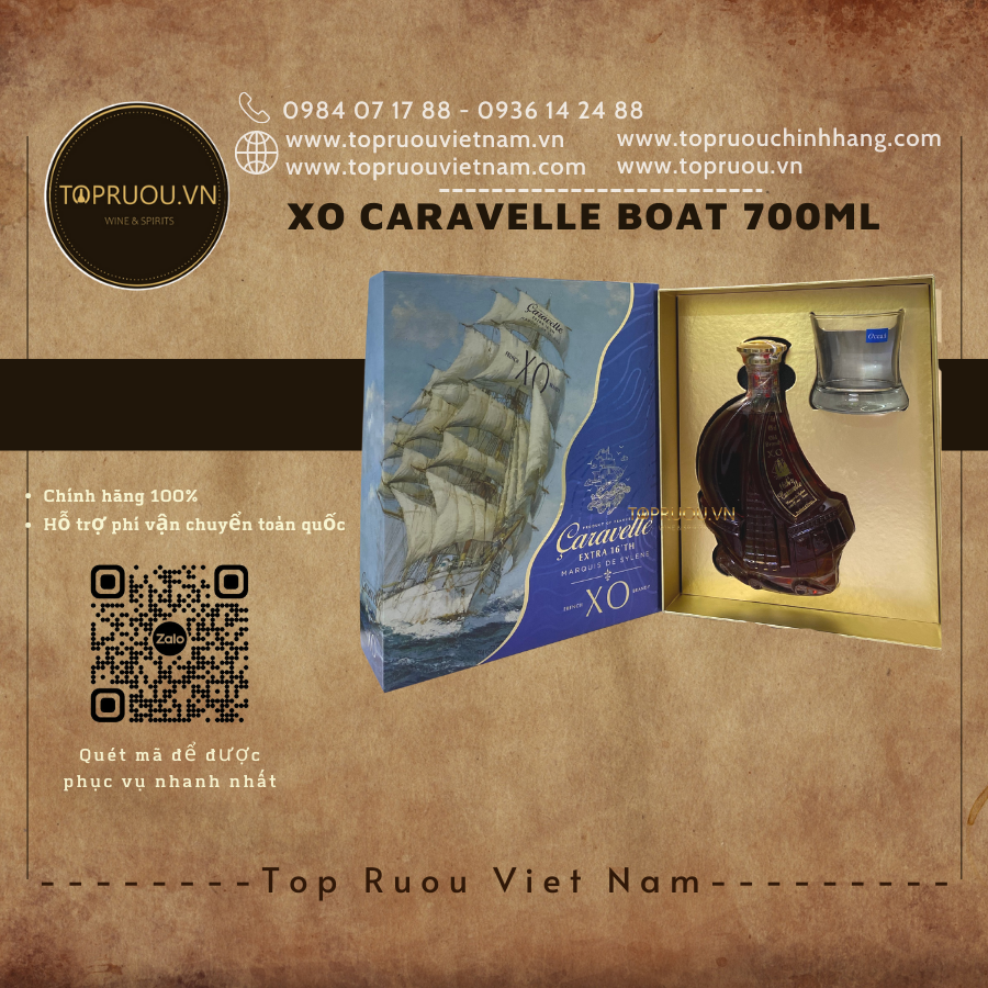 Caravell boat xo - chính hãng 100%