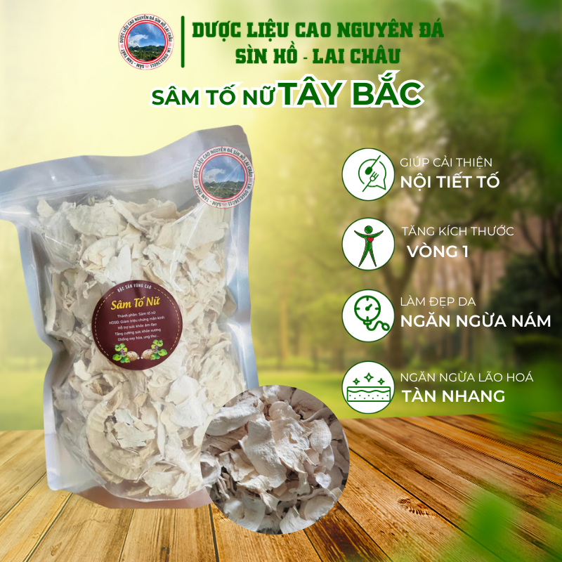 Sâm tố nữ giúp đẹp da, ngăn ngừa lão hoá