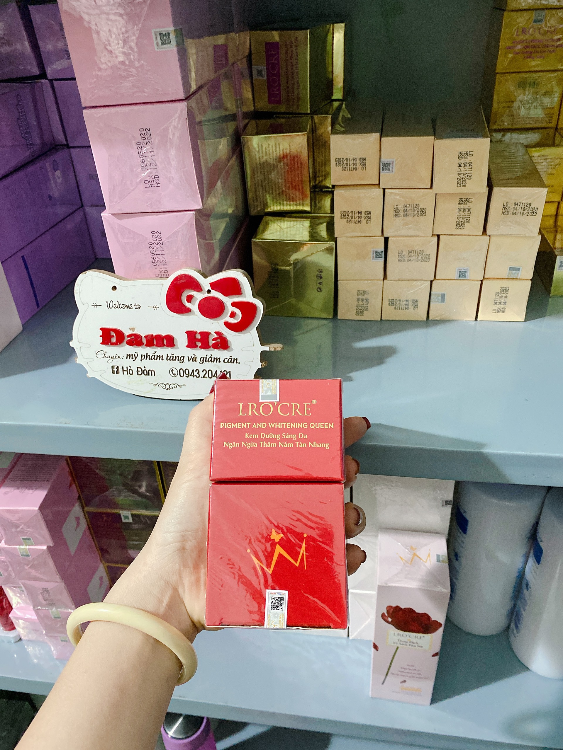 KEM DƯỠNG DA MẶT BELL LROCRE NGỪA NÁM TÀN NHANG