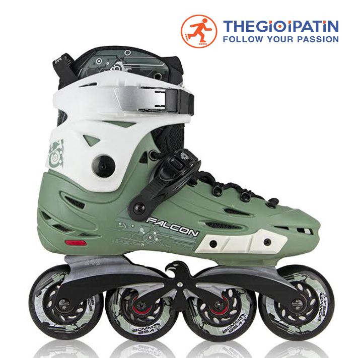 ( PATIN NGƯỜI LỚN ) Giày Patin Flying Eagle F6 Falcon Xanh