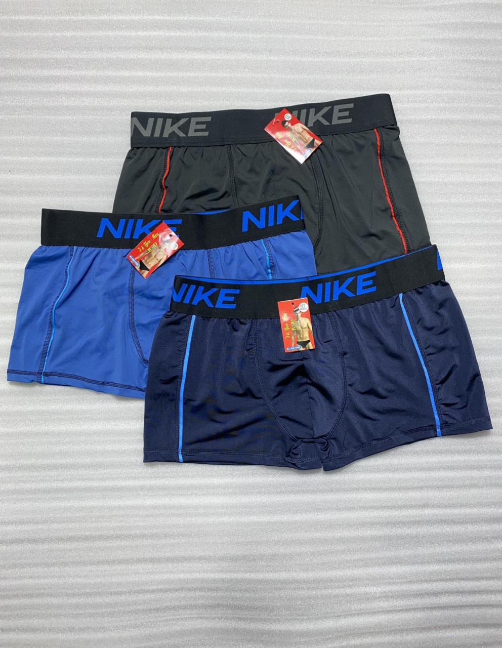 Combo 3 Quần lót nam, sịp đùi boxer nam kháng khuẩn cao cấp.Quần sịp đùi boxer thun lạnh