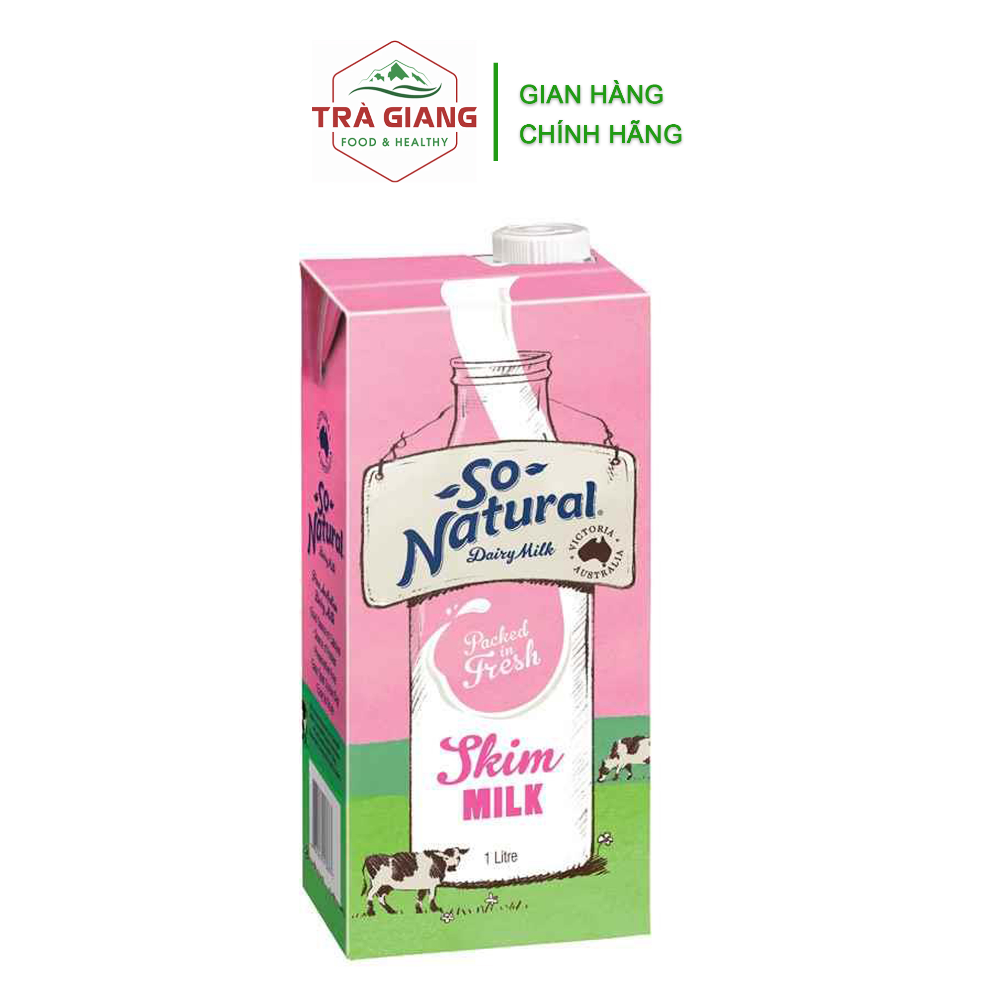 SỮA TƯƠI TÁCH BÉO TIỆT TRÙNG SO NATURAL- SKIM MILK