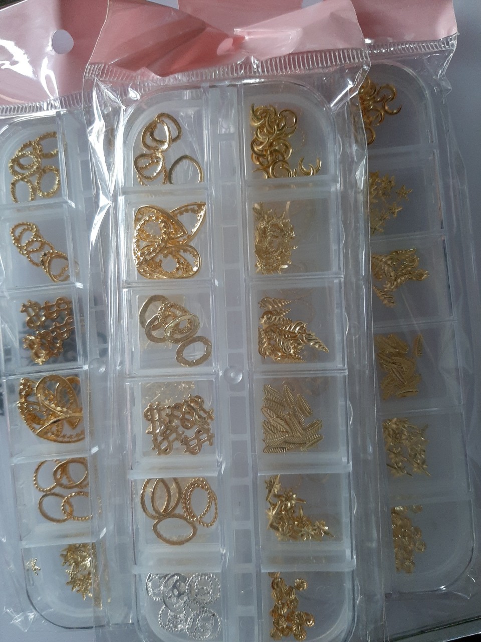 Charm trang trí móng ngành nail - khay 12