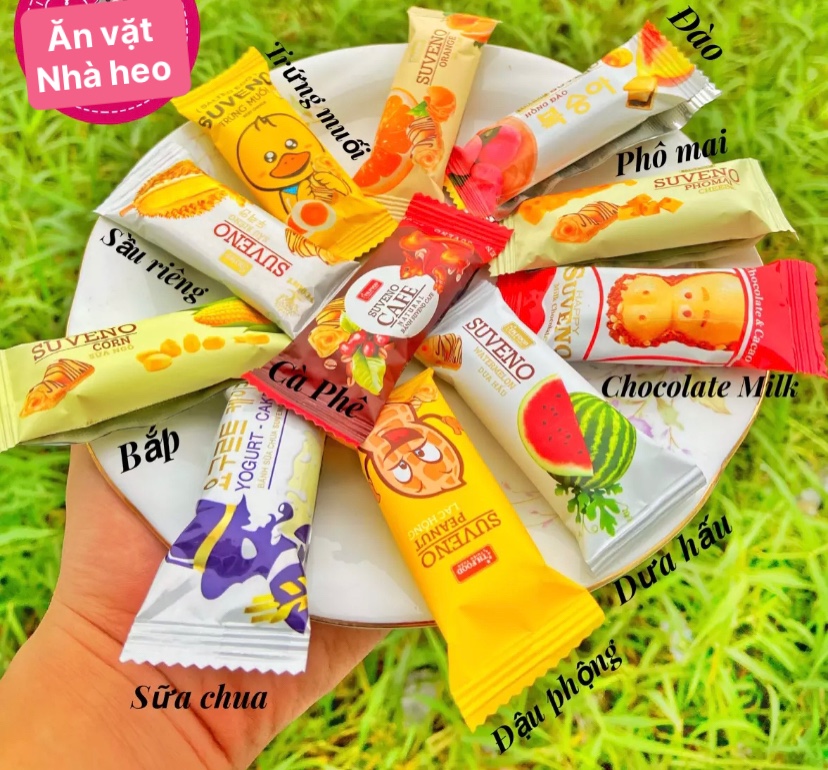 [hcm]bánh xốp sữa chua ( 500gr mix vị random hoặc chọn vị ở tin nhắn )