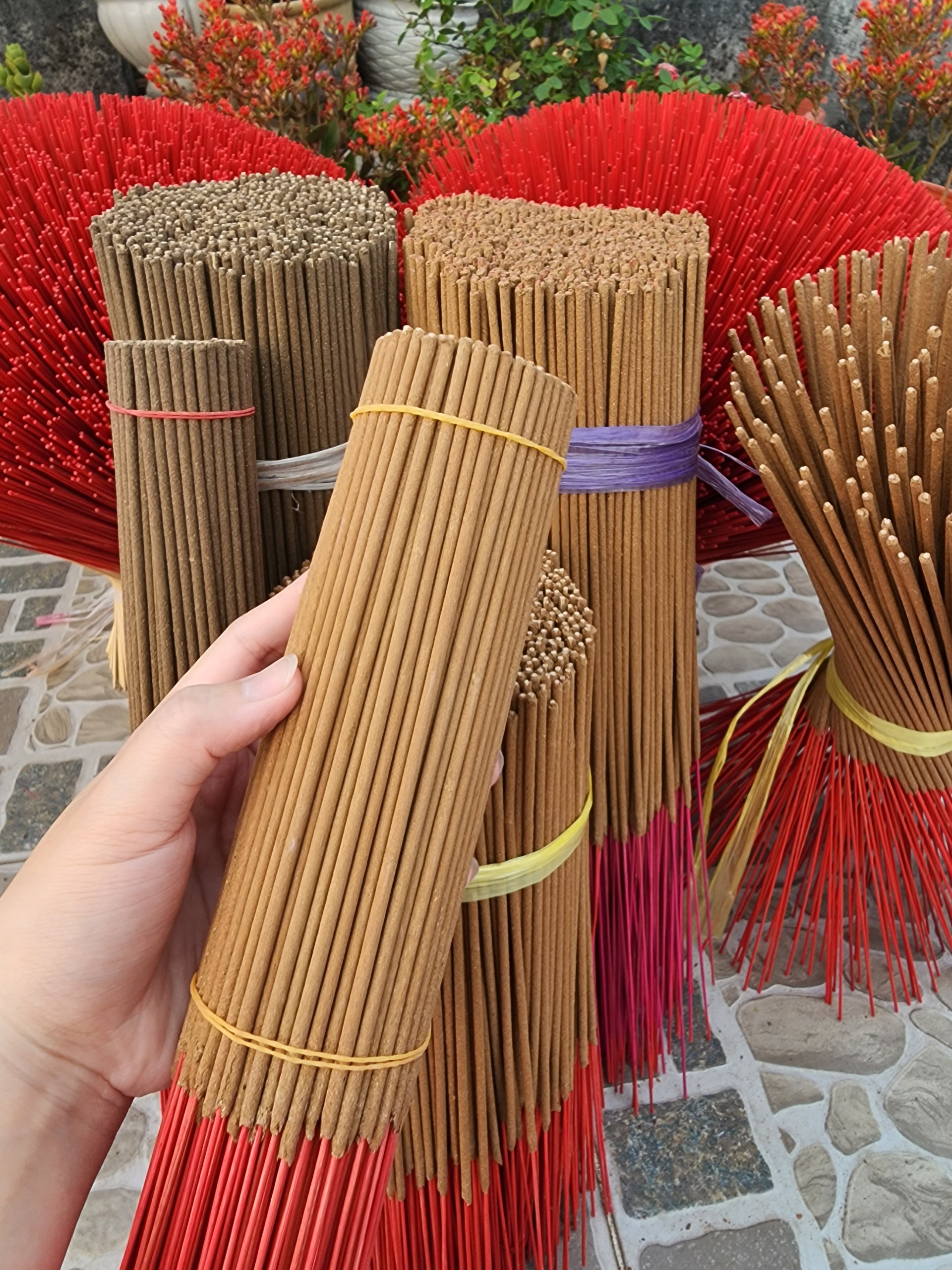 Thẻ nhang cao cấp Hương bài cuốn tàn đặc biệt 