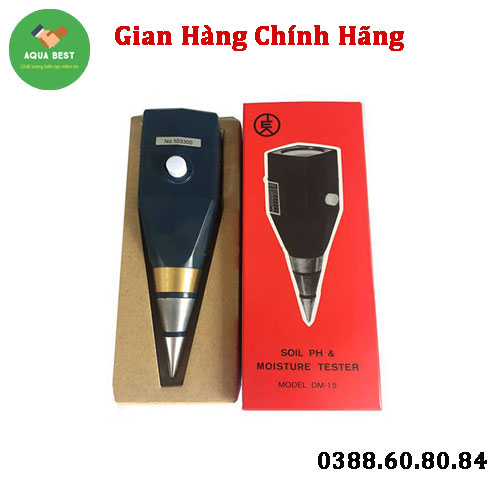 [Chính Hãng] Máy đo pH và độ ẩm đất DM15 Takemura Nhật Bản, Bảo hành 12 tháng.