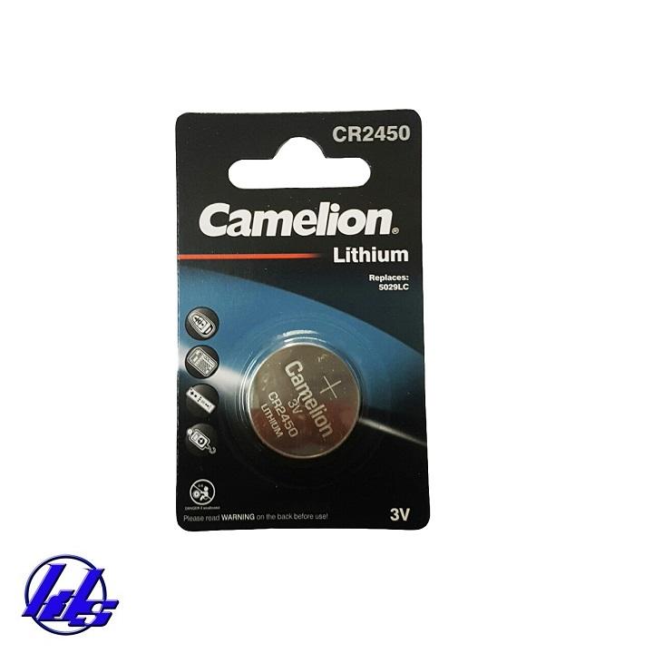 Pin cr2450 camelion lithium 3v - vỉ 1 viên