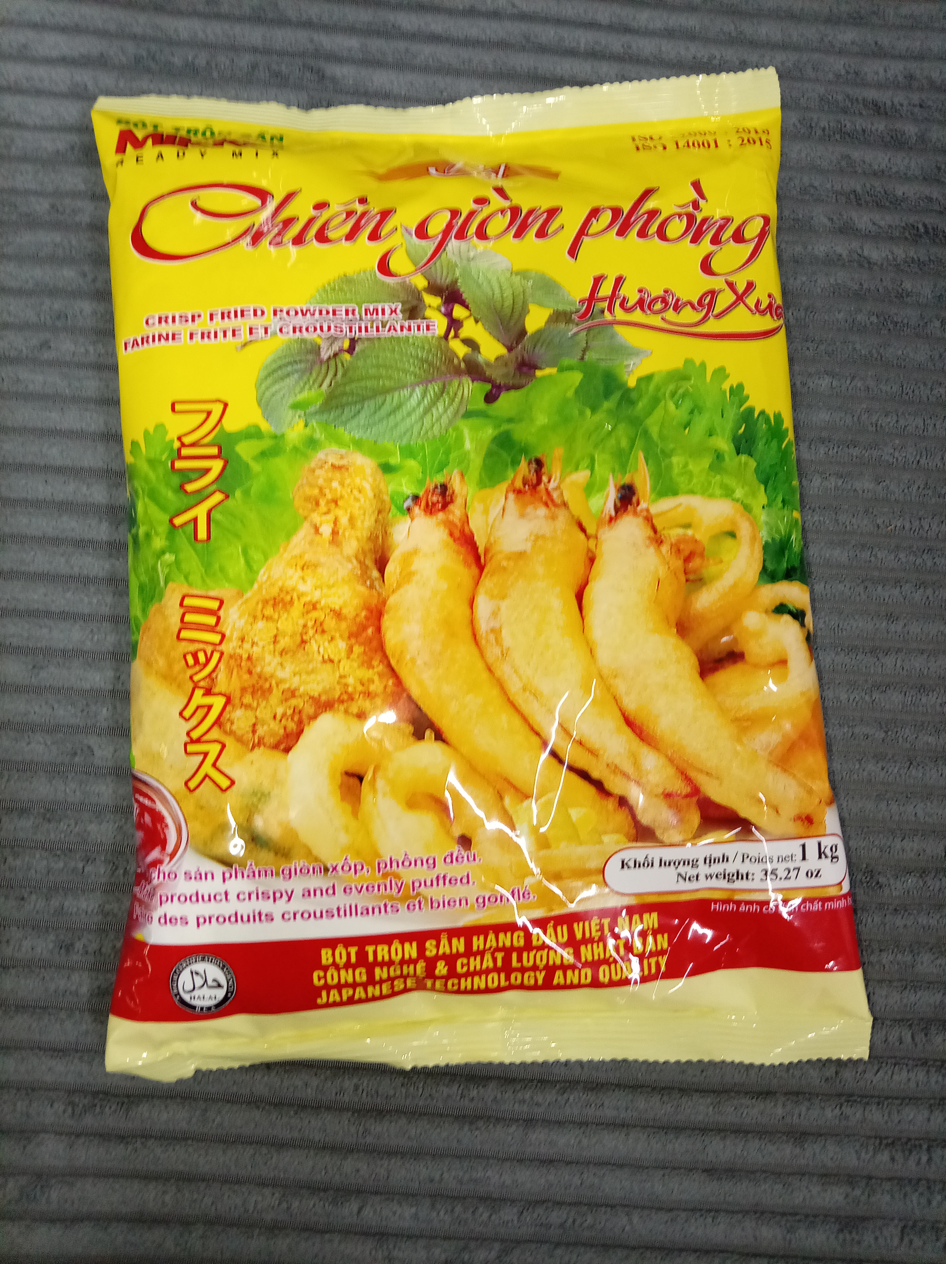 Bột chiên giòn phồng Mikko Hương Xưa gói 1kg