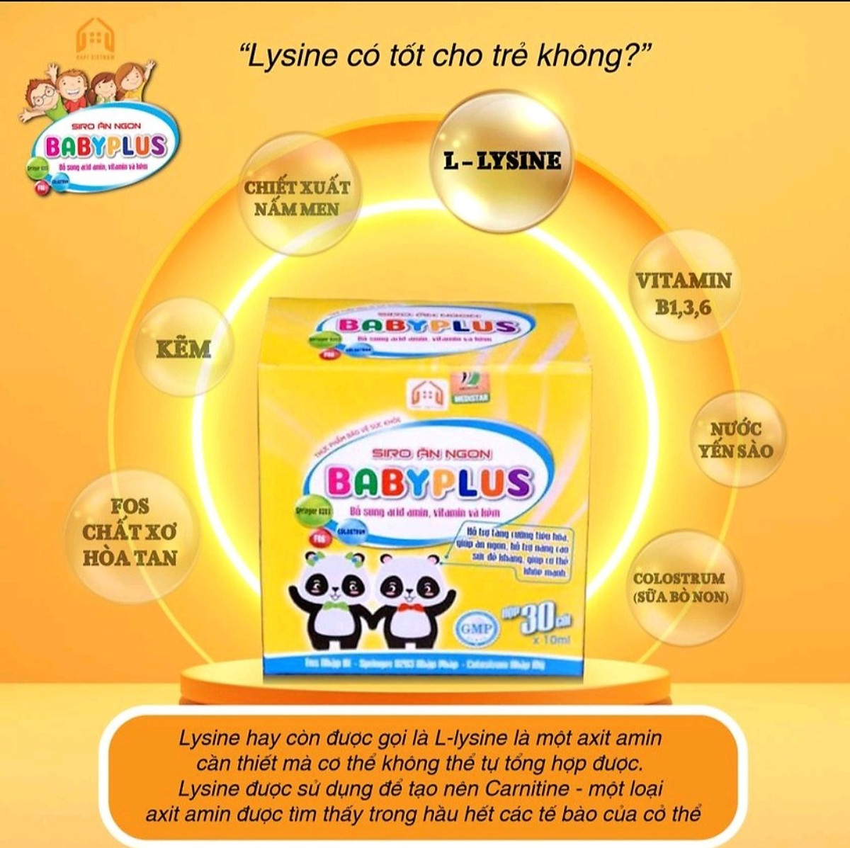 Siro ăn ngon babyplus