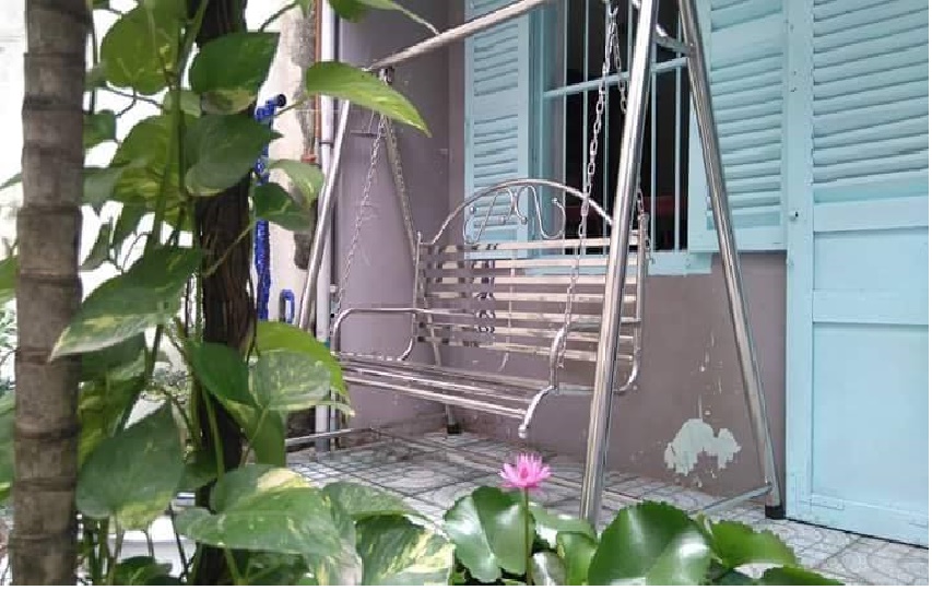 Ghế xích đu inox tháo ráp, new 100%.