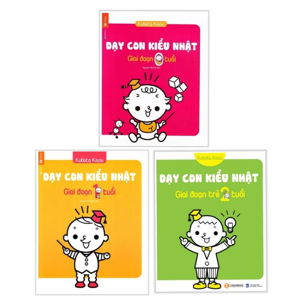 Fahasa - combo sách hay dạy con kiểu nhật - giai đoạn 0 đến 2 tuổi