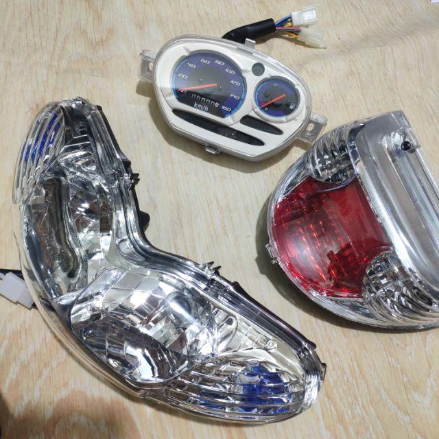 Cụm pha đèn kèm bóng jupiter v - cụm đồng hồ tốc độ jupiter v - cụm đèn hậu xe jupiter V