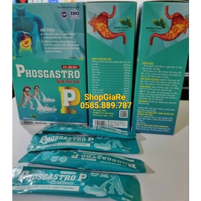 Gel dạ dày Phosgastro viêm loét dạ dày tá tràng, Người viên đau dạ dày