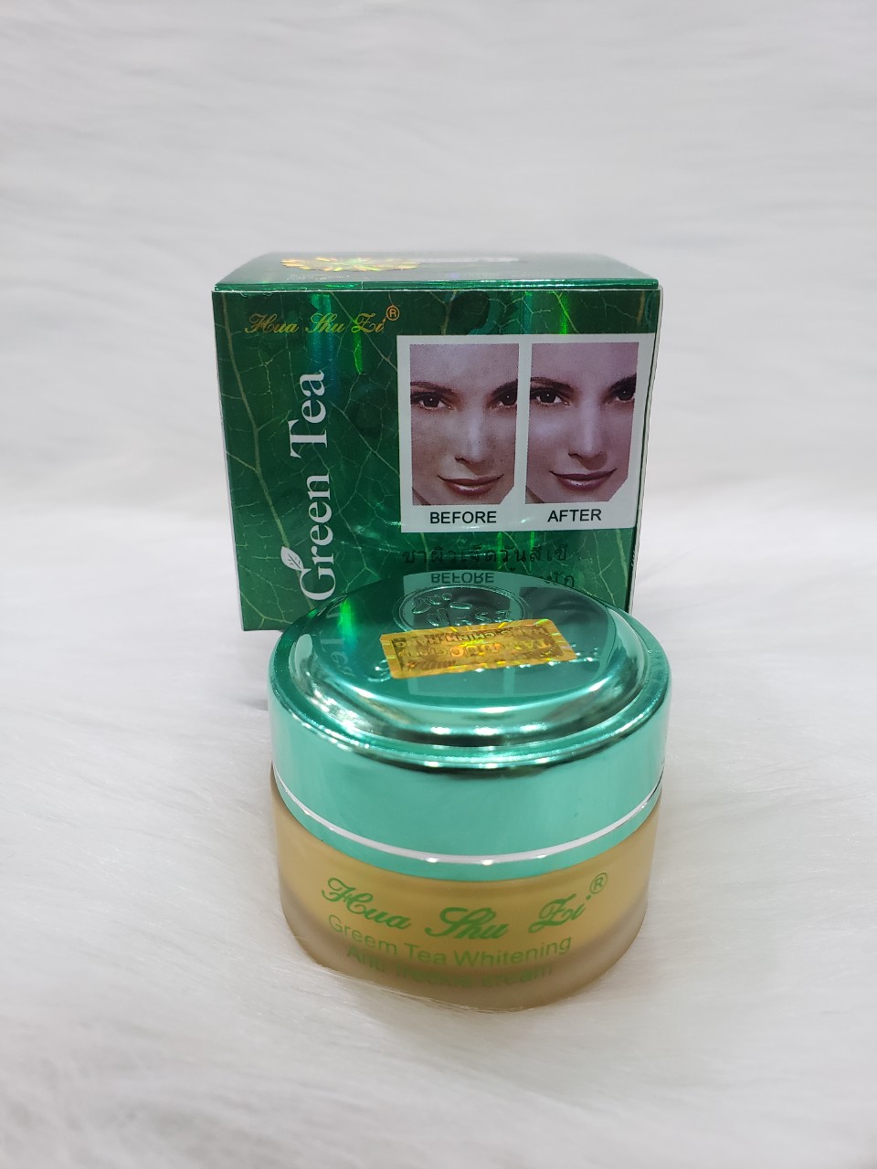 Kem trắng da 7 ngày Green tea