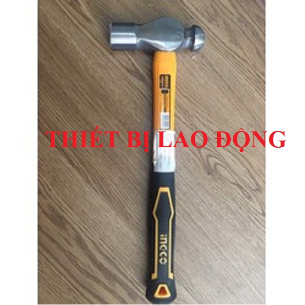Búa đầu tròn chịu nhiệt, thép carbon 45#, đầu búa nặng: 660 g - 18/t ingco hbph88024