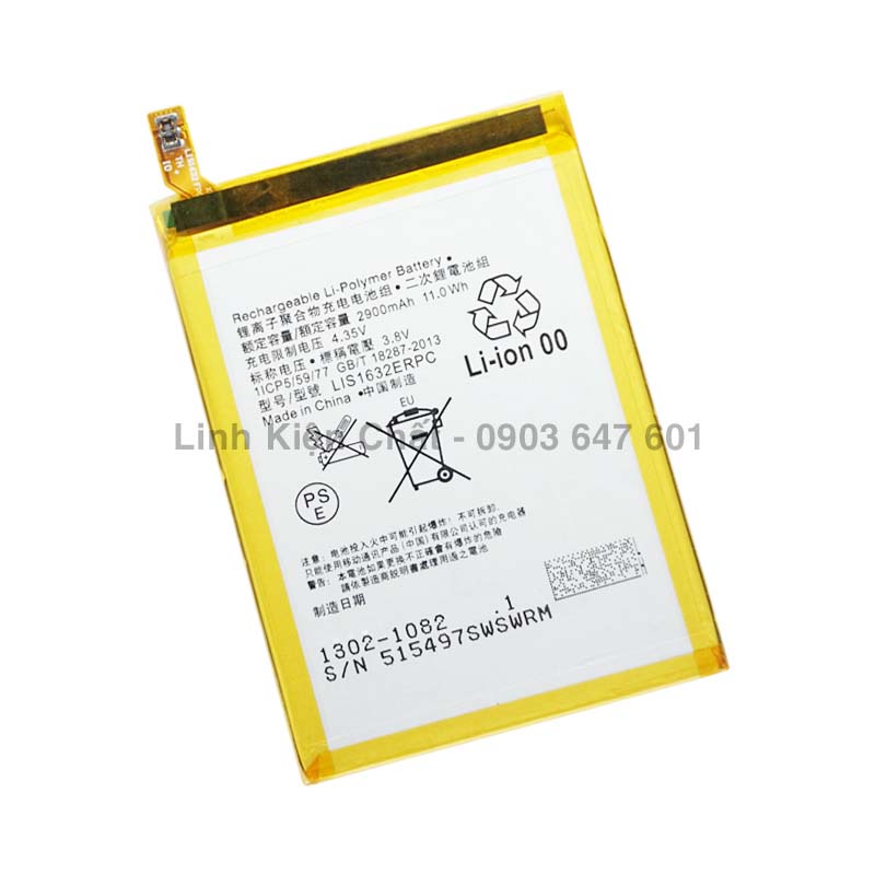 Pin cho điện thoại sony xperia xzs so-03j g8232 g8231 2900mah zin