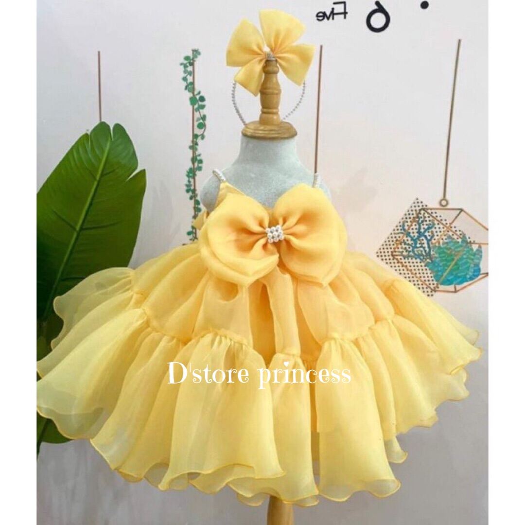 8kg - 20kg Đầm công chúa cho bé gáiváy công chúa đuôi cá cho bé yêu Dstore D011