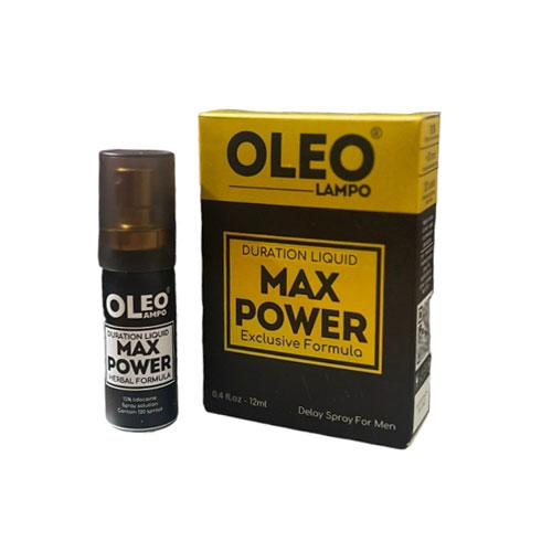 Chai xịt cho nam giới Max Power Oleo Lampo 12ml