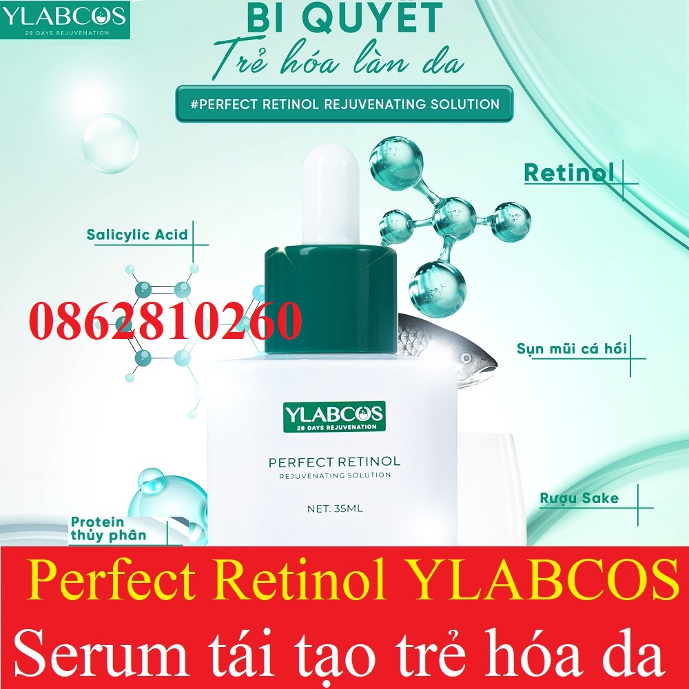 Serum tái tạo Retinol Ylacbcos Dr Lacir - Perfect Retinol DrLacir