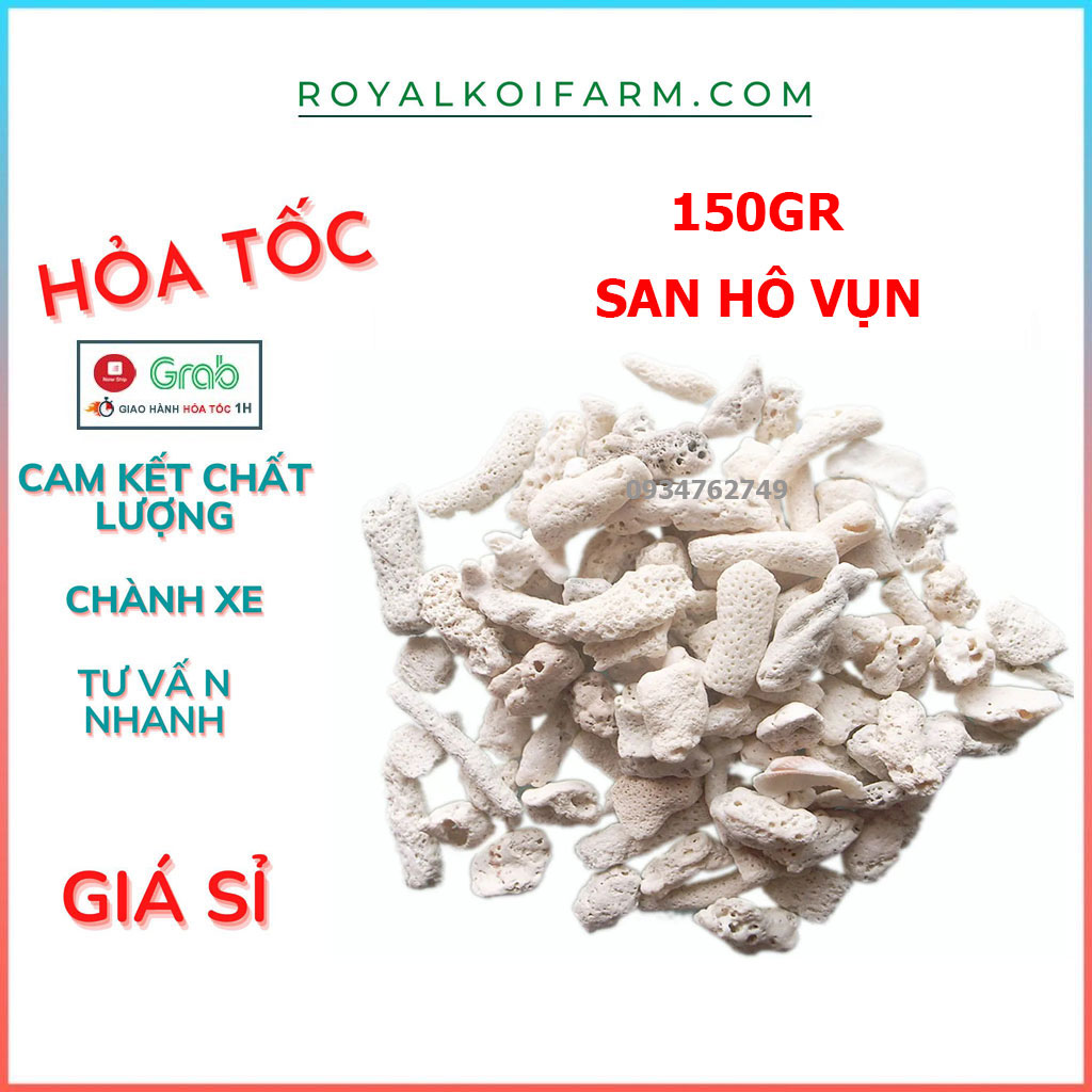 Combo 10kg San hô vụn loc nước hồ cá giúp tăng PH