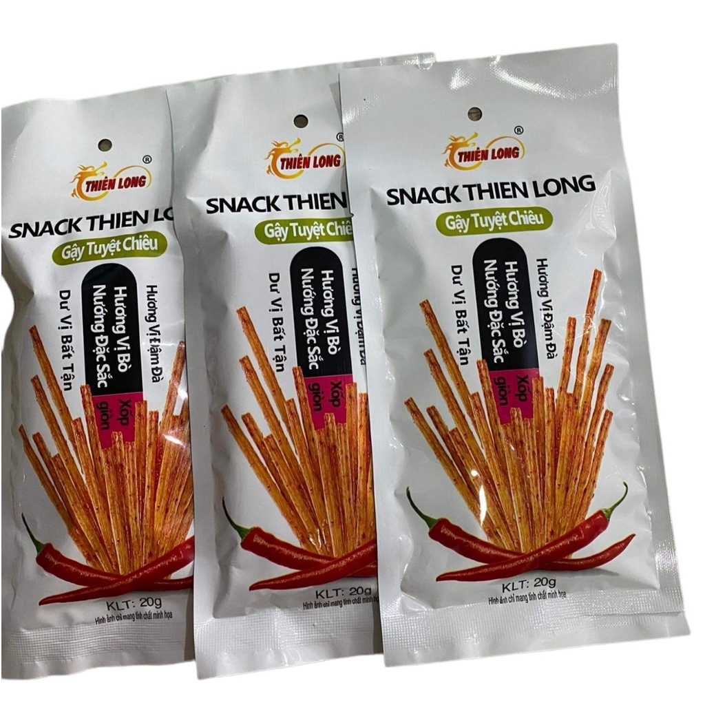 5 Gói Snack Thiên Long Vị Bò Nướng