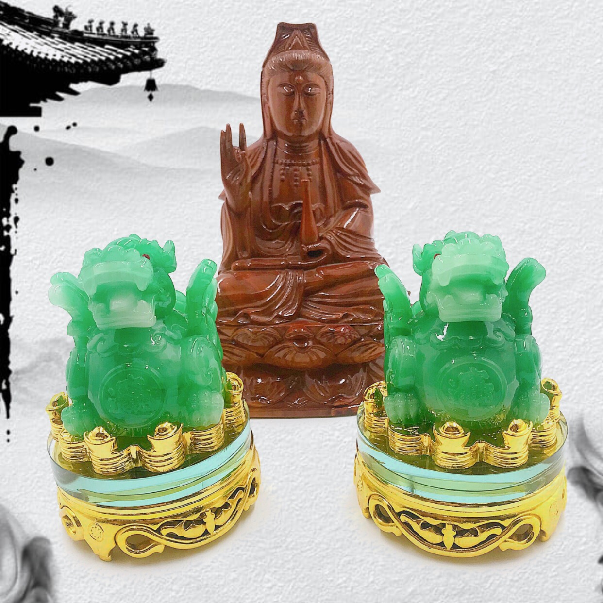 Tỳ hưu phong thủy đế xoay