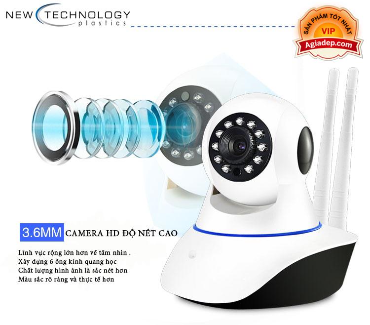 Camera Wifi, An ninh, Giám sát Yoosee 2 râu (New) - Agiadep