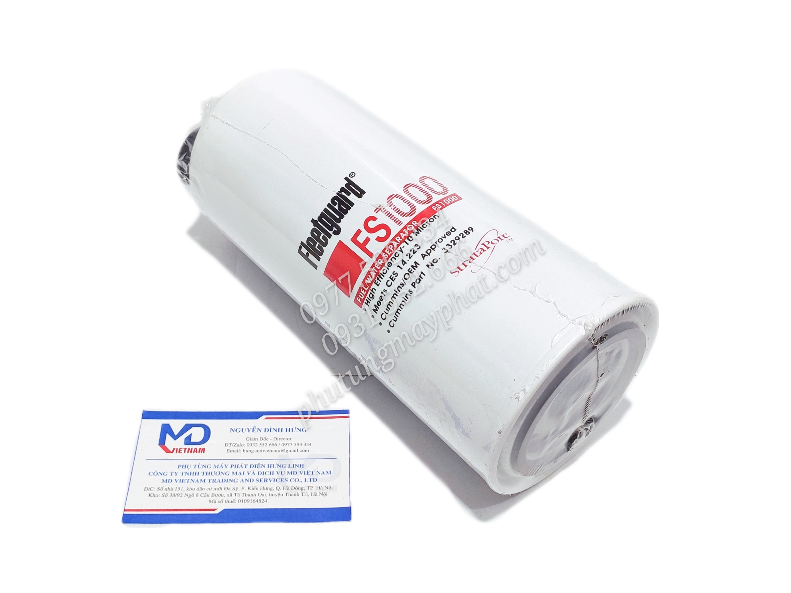 Lọc nhiên liệu fleetguard fs1000 - fs1000
