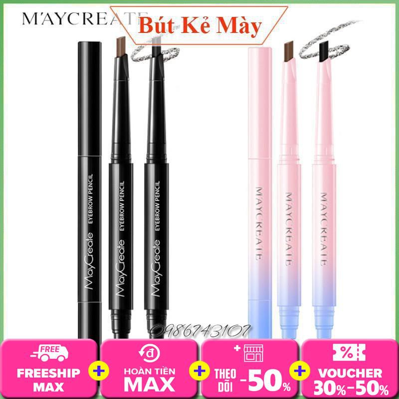 Bút kẻ mày Maycreate 2 trong 1