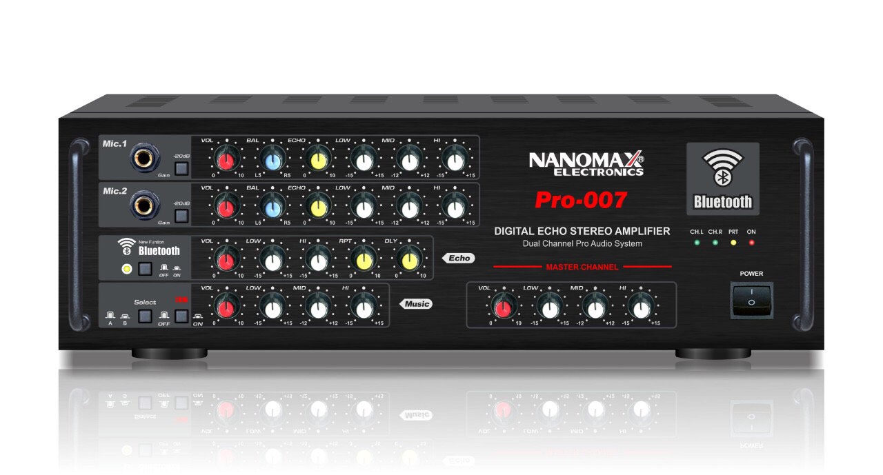 Amply karaoke nanomax pro-007 - hàng chính hãng