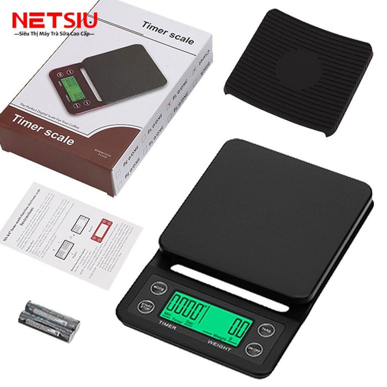 [Giá Sỉ] Cân Tiểu Ly Điện Tử Làm Bánh Trừ Bì Nhà Bếp Ăn Dặm Chính Xác Ms-K07