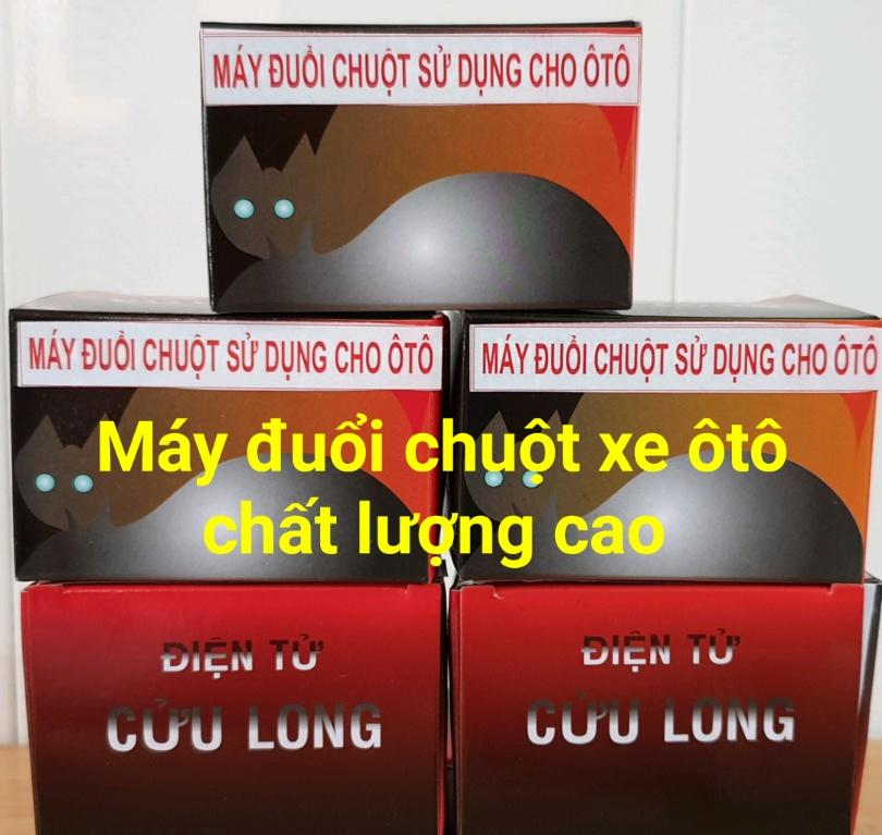 Máy Đuổi Chuột Xe ôtô xe hơi Cửu Long Đuổi Chuột Và Muỗi Gián Côn Trùng Sử Dụng Sóng Siêu Âm 12V không hao điện bình acqui xe ôtô