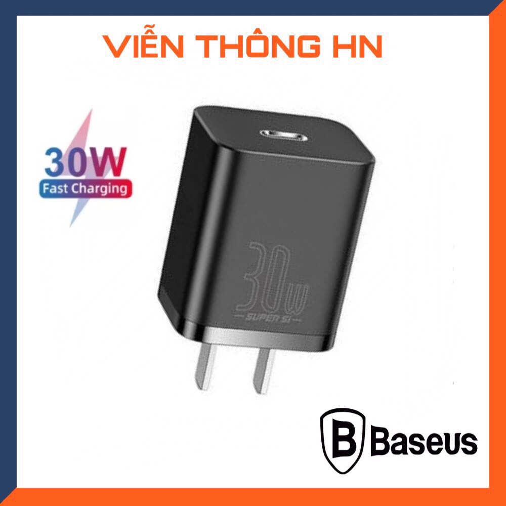 Củ sạc nhanh pd 30w baseus - cốc sạc qc3.0 usb type c cao cấp cho mã đt ip6 ip 14 13 12 11pro xsmax 8 ...vv ipad