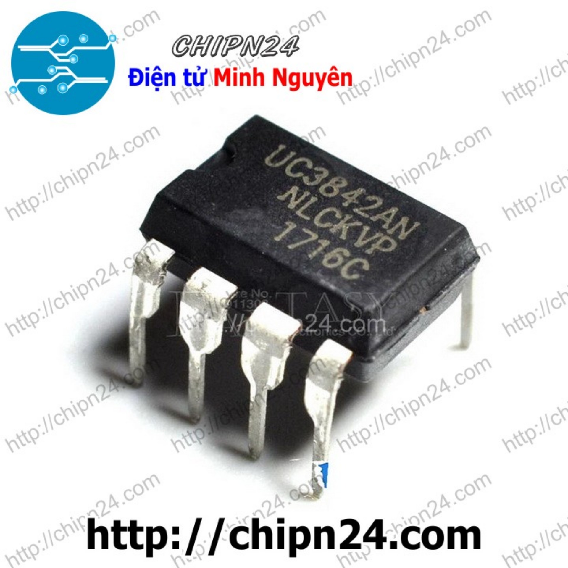 [2 con] (DIP) IC UC3842 DIP-8 (UC3842AN 3842)