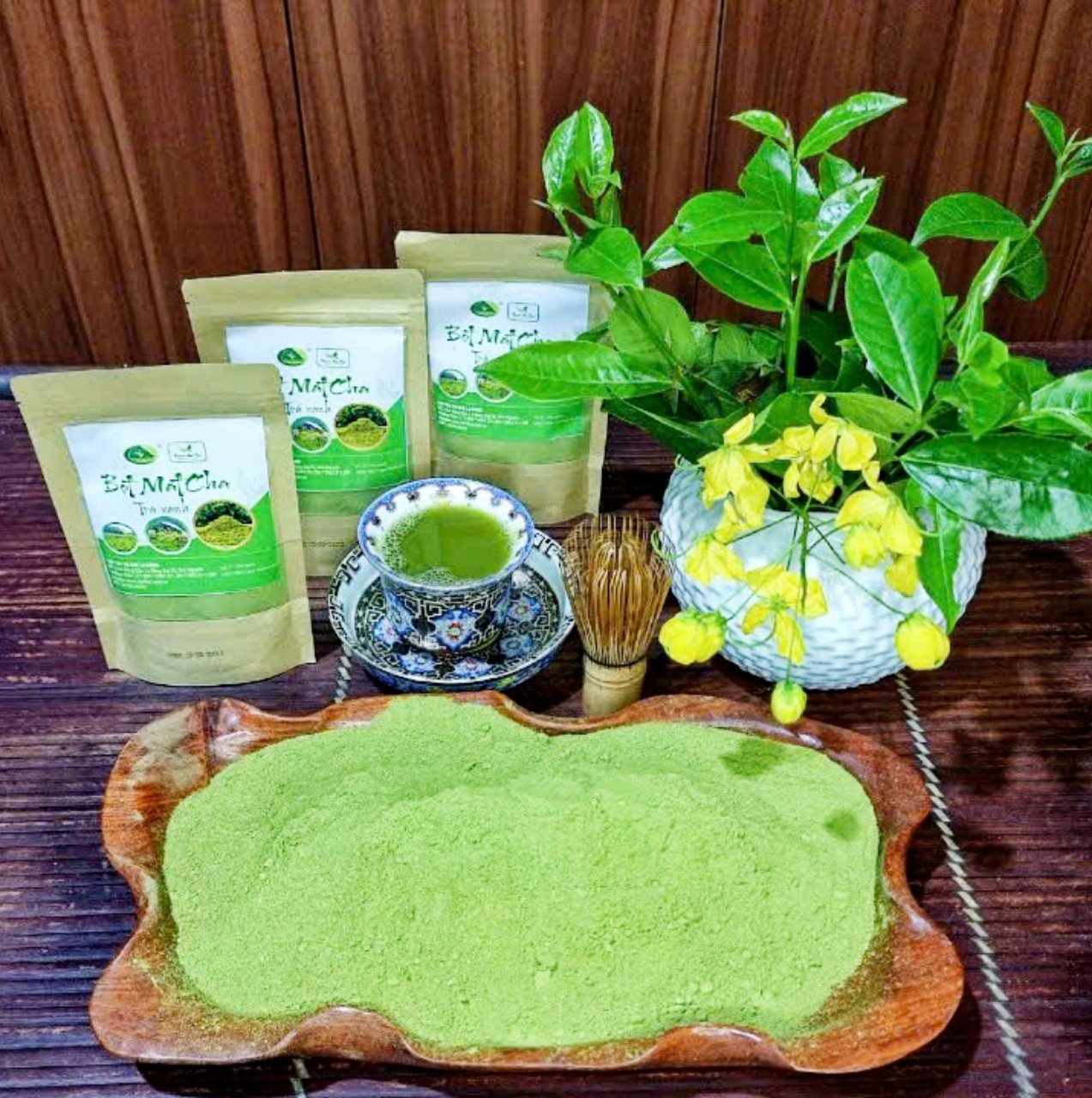 Bột Matcha trà xanh nguyên chất 100% (100G)