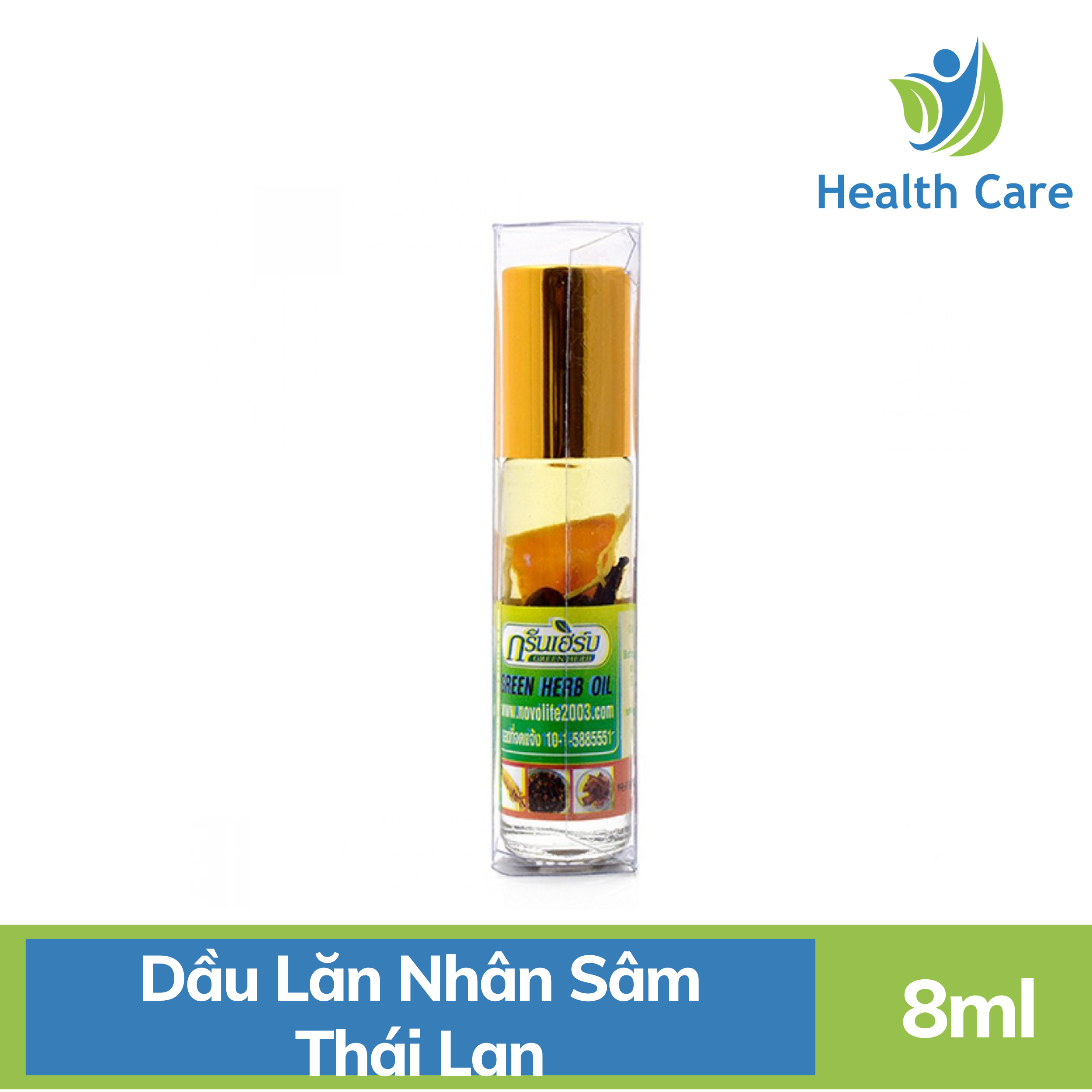 Dầu sâm thảo dược Thái lan Green Herb Oil 8ml