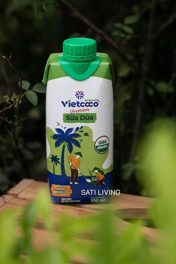 Sữa dừa Organic UHT Vietcoco