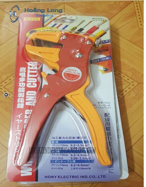 Kìm tuốt dây điện hony-hy150