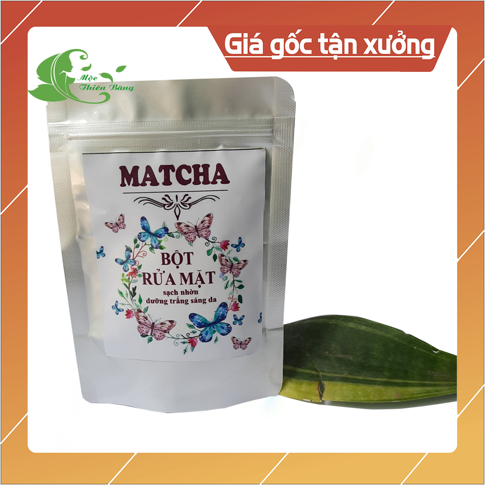 [HCM]bột rửa mặt thảo mộc thiên nhiên túi 100g .
