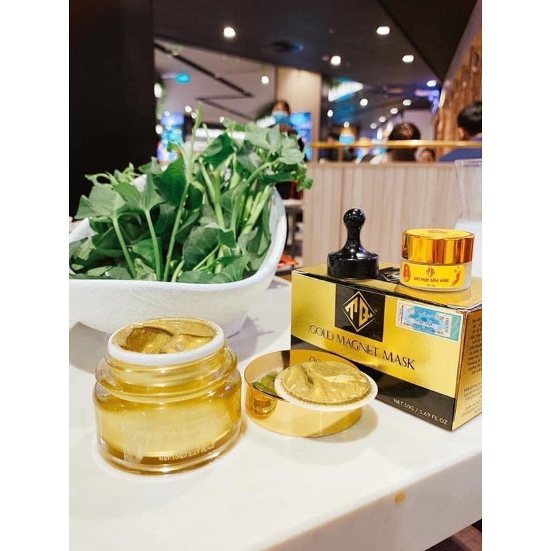 Mặt Nạ Từ Tính 24k qlady Nam Châm Tặng Cao SÂm Vàng