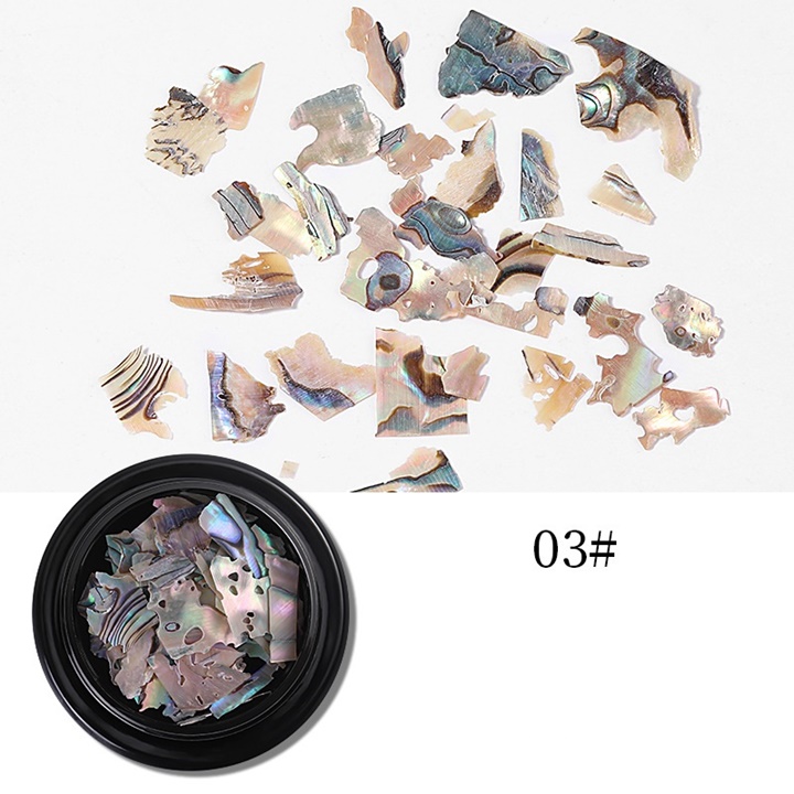 Kit nhỏ xà cừ vân đá làm nail trang trí nail - vani store
