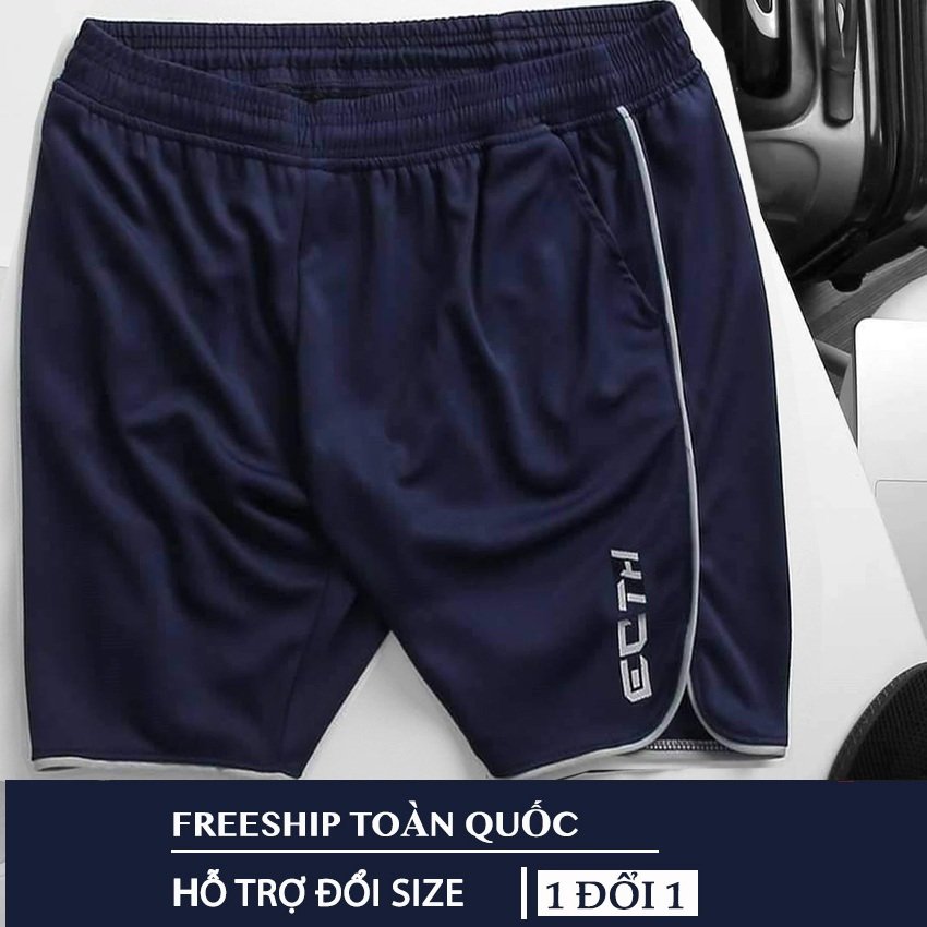 Quần Đùi Thun lạnh Thể Thao Nam Quần Đùi Tập Gym Nam Chất liệu vải co giãn 4 chiều QSGYM001