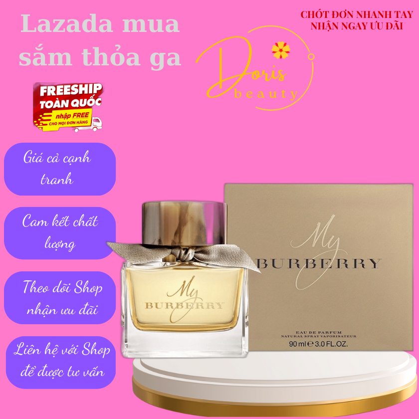 Nước hoa nữ My Burberry EDP 90ml